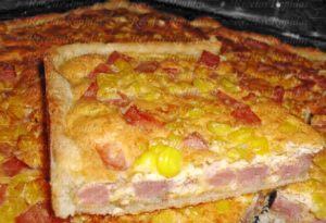 Tarta de Jamón y Choclo Receta fácil