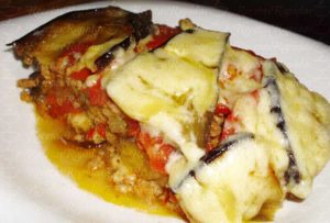 Cómo hacer Lasaña de Berenjenas con carne picada y queso