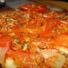Torta de Tomate, Queso y Cebolla