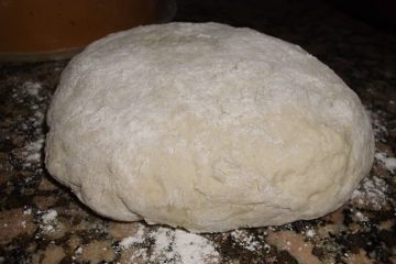 Masa de Tarta salada con aceite