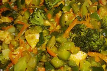Brócoli salteado con Pollo