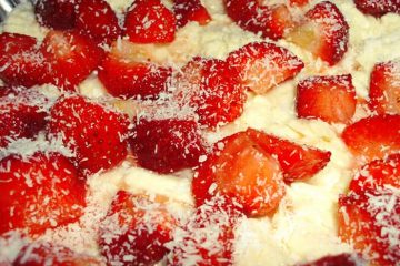Postre de Ricota y Frutillas
