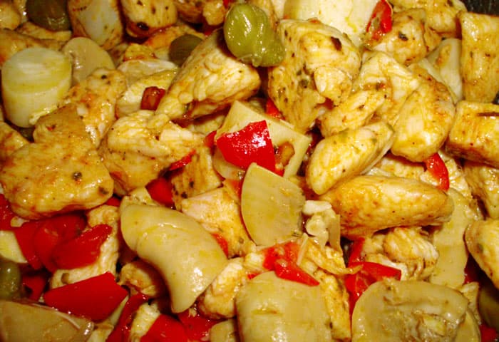 Ensalada de Pollo y Palmitos