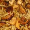 Pasta con Hongos Shiitake
