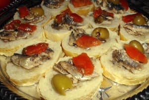 Bocadillos de Sardina