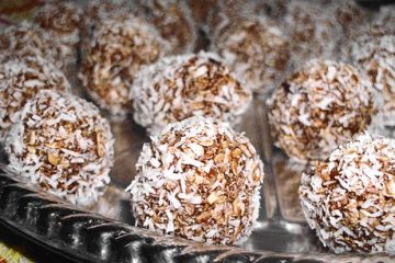 Trufas veganas de Avena y Chocolate