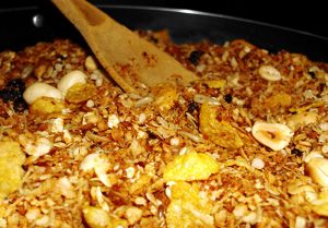 Granola casera con Miel