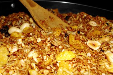 Granola casera con Miel