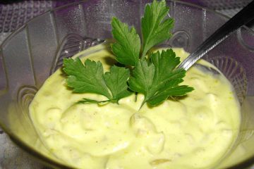 Salsa de Yogur con Aceitunas