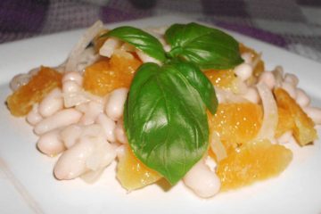Ensalada de Alubias con Naranja