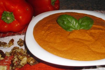 Muhammara. Crema de Pimientos con Nueces