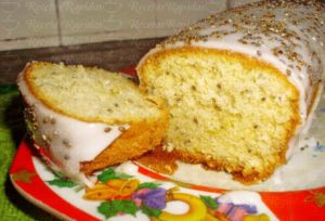Budín de coco y chía