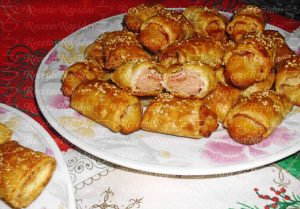 Bocaditos de Hojaldre rellenos