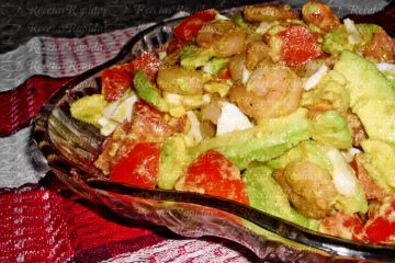 Ensalada de Camarones con Aguacate