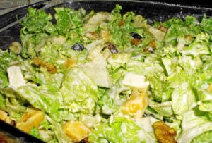 Ensalada Waldorf con Queso
