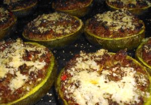 Cómo hacer zapallitos rellenos con carne