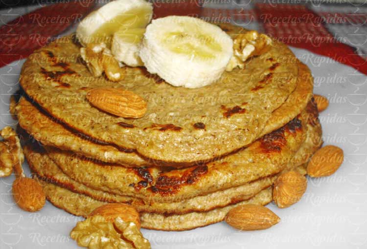 Cómo hacer tortitas de avena y plátano sin azúcar ni harina