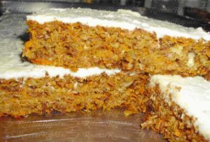 Pastel de Zanahoria con Nueces Carrot Cake saludable