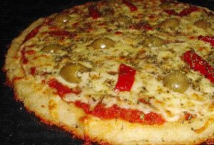 Pizza de Arroz sin harina ni gluten