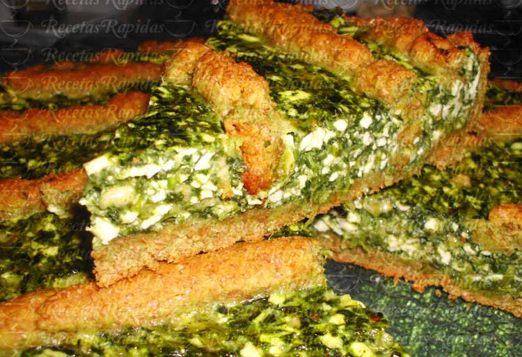 Tarta de Ricota y Espinacas con Harina Integral