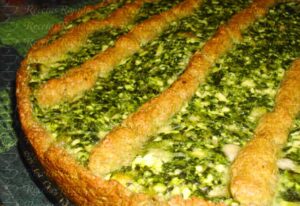 Tarta de Ricota y Espinacas con Harina Integral