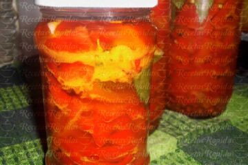 Cómo preparar morrones en conserva