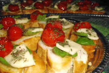 Cómo hacer Bruschettas de Tomate y Ajo