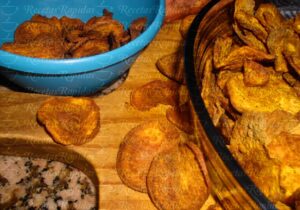Chips de Boniato en Freidora de Aire