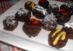 Bocaditos de Banana y Chocolate con Mantequilla de Maní
