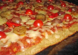 Cómo hacer pizza de quinoa sin gluten
