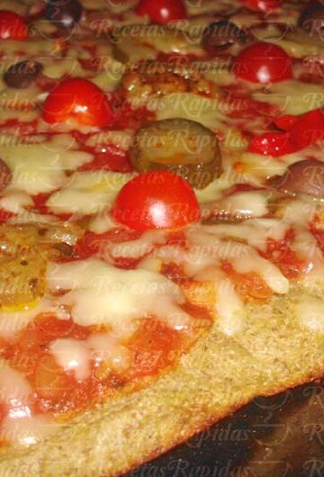 Cómo hacer pizza de quinoa sin gluten