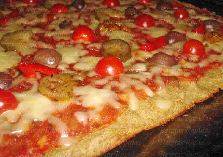 Cómo hacer pizza de quinoa sin gluten