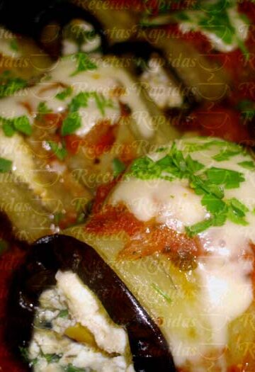Involtini Rollitos de Berenjena