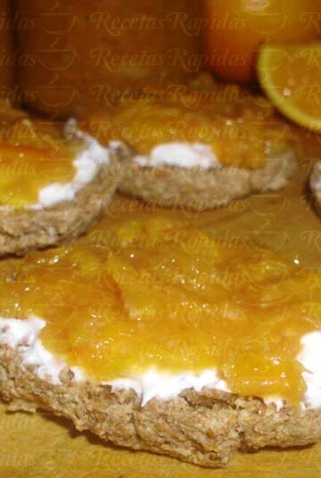 Mermelada de Naranja sin azúcar con cáscaras