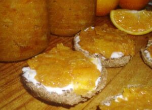 Mermelada de Naranja sin azúcar con cáscaras