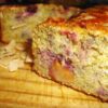 Budín de Frutos Rojos congelados sin gluten ni manteca
