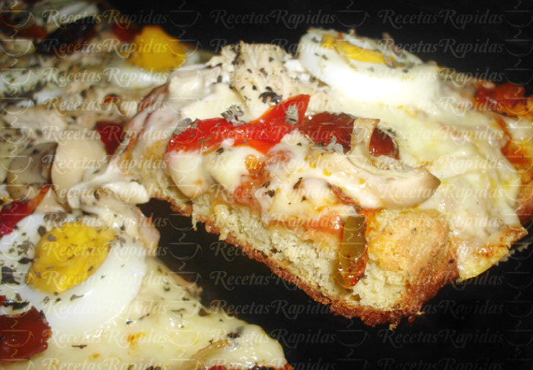 Cómo hacer Pizza de Garbanzos
