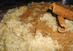 Cómo hacer quinoa estilo arroz con leche